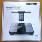 Omron HBF-702T Body Composition Monitor Karada Scan Bluetooth Scale Black Silver