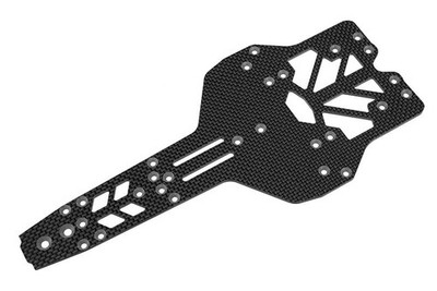 Team Corally Chassis FSX-10 Graphite 2.5mm 1 pc / C-00120-001