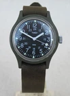 Vintage TIMEX camper military style McGuyver watch - keeps excellent time