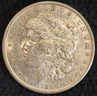 1890 S Morgan Silver Dollar ~ Circulated ~