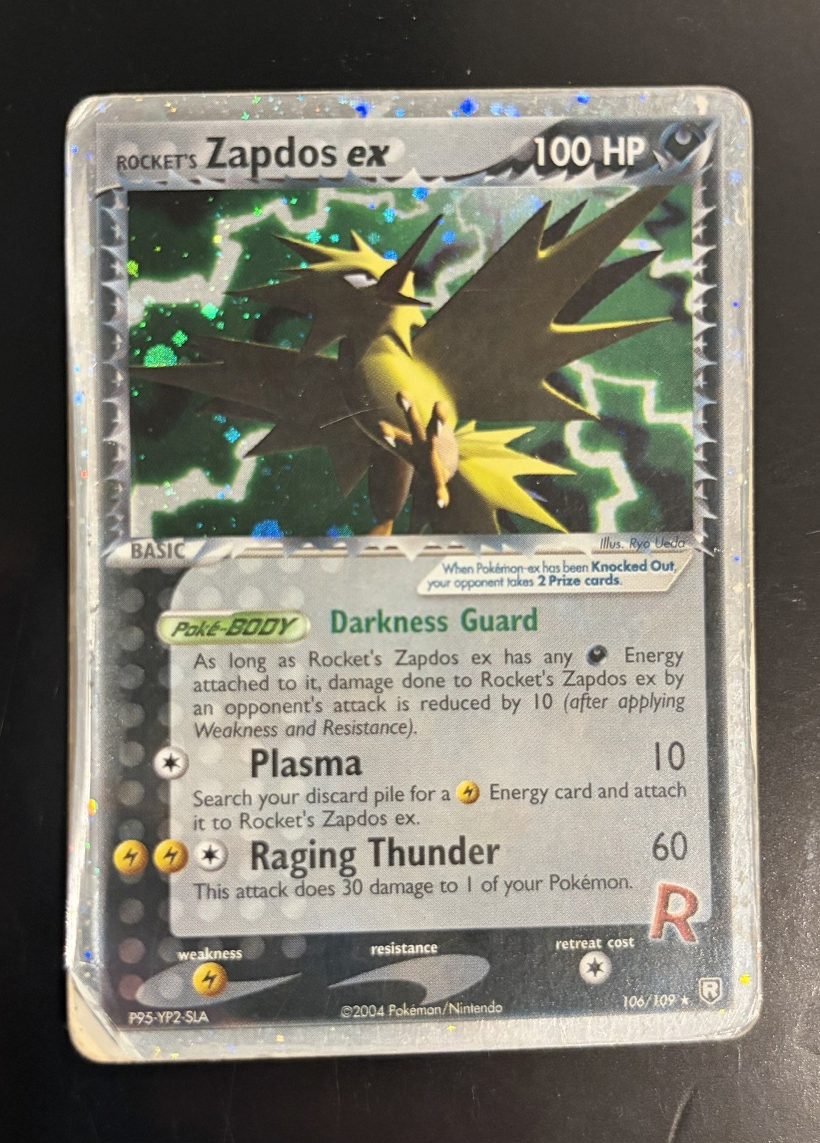 Rocket's Zapdos ex 106/109 Team Rocket Returns Holo