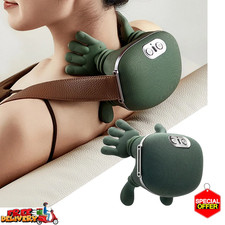 Electric Neck  Shoulder Massager with Heat Shiatsu 4D Kneading Pain Relief USA