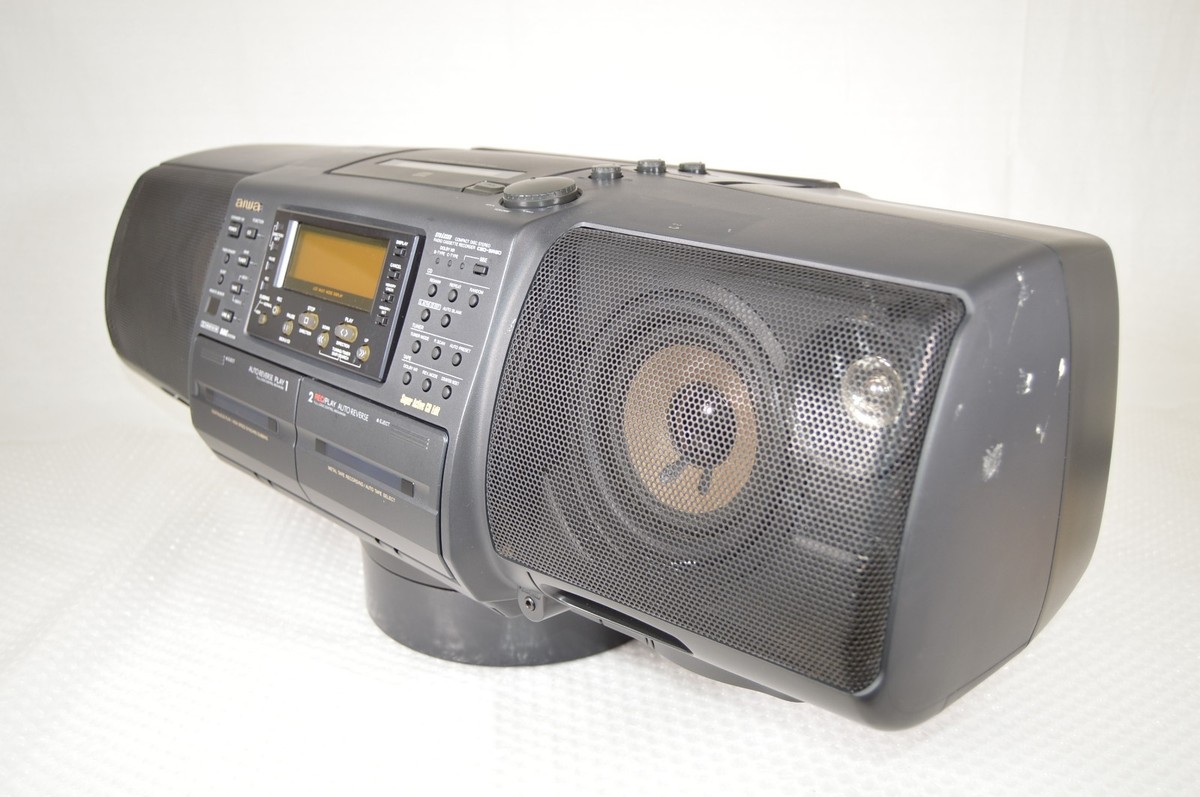 AIWA CSD-SR80 CD Stereo Radio Cassette Recorder Vintage Tested