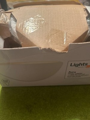 aura Putz Deckenfluter 1 x 60W hergestellt für B und Q