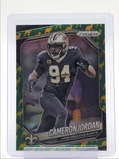 CAMERON JORDAN 2025 PANINI PRIZM KANGAROO NEW ORLEAN SAINTS /61 Q1940