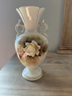 Vintage Royal Fenton Made In England Rose Vase 9.5”T