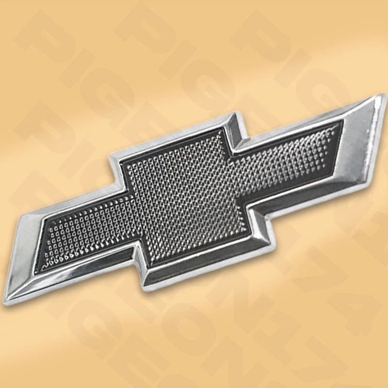 3D Steering Wheel Emblem Bowtie Badge For Chevy Silverado Impala Malibu Equinox Foto 3 de 4