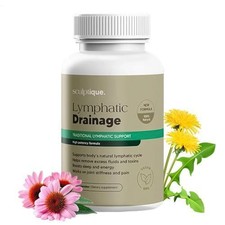 Sculptique Lymphatic Drainage Capsules,New Natural Maximum Potency Formula 60 Ct