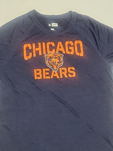 NFL Apparel Chicago Bears Herren Polyester Football T-Shirt Navy & Orange Large - Bild 2 von 4