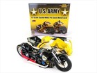 NHRA Suzuki Pro Stock Motorcycle 1:9 Diecast Model #2 New U.S. Army Antron Brown