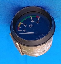 Vintage Stewart Warner 2 18 10 - 16 Volt Gauge