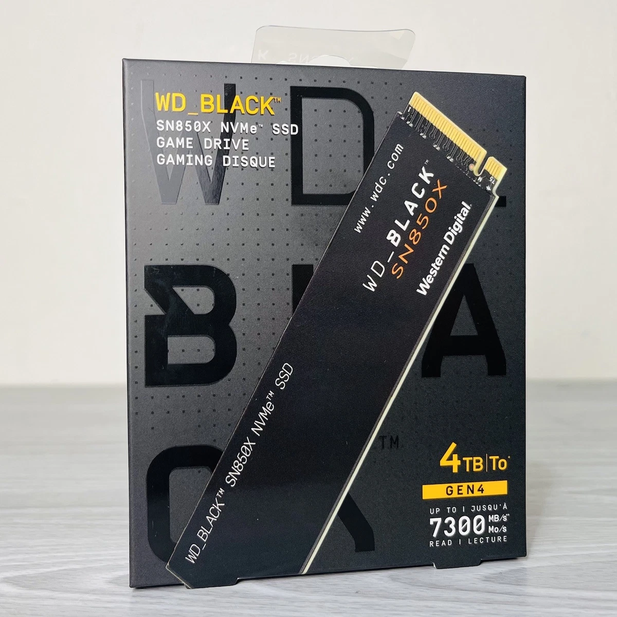 Western Digital Solid State Drives 4 TB Storage Capacity for sale