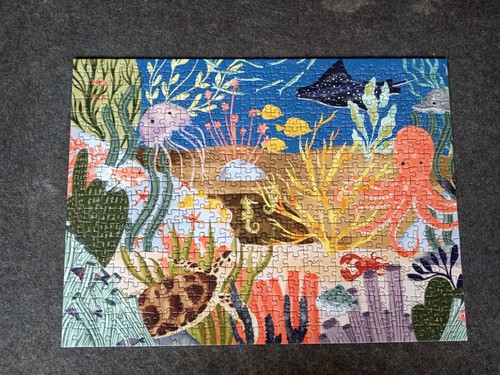 Ravensburger Ocean Whimsy 500 Piece Jigsaw Puzzle Complete 2025 - Picture 4 of 14