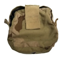 USGI Military 3-Color Desert Camo MOLLE II Medic / Utility Pouch - USED