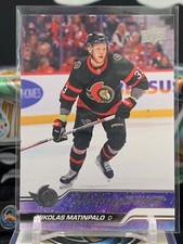 Nikolas Matinpalo 2023-24 Upper Deck Series 2 #495 Young Guns Ottawa Senators 4Q