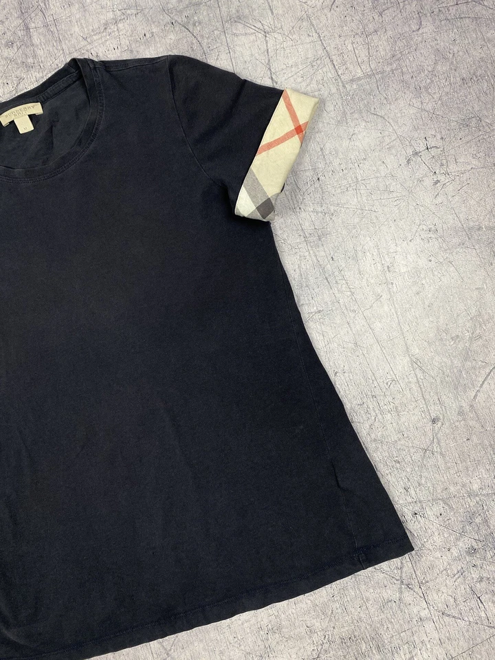 Camiseta vintage a cuadros Burberry Brit Nova para mujer y mujer Foto 2 de 4