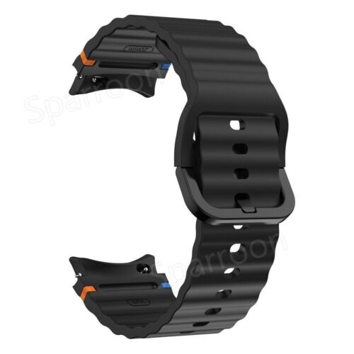 For Samsung Galaxy Watch 7/6/5/4/FE 40/44/47mm Sport Silicone Watch Band Strap - Picture 87 of 90