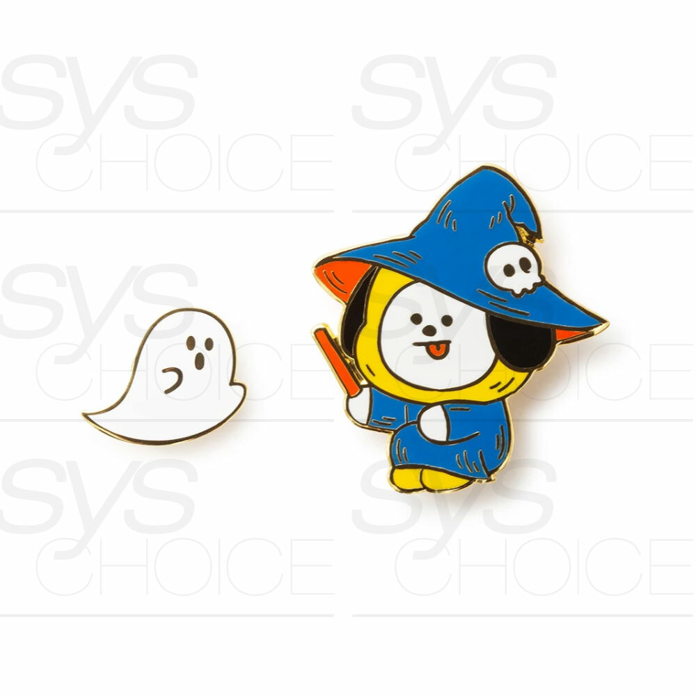 BTS BT21 Official Authentic Goods 19 Halloween Character Badge +