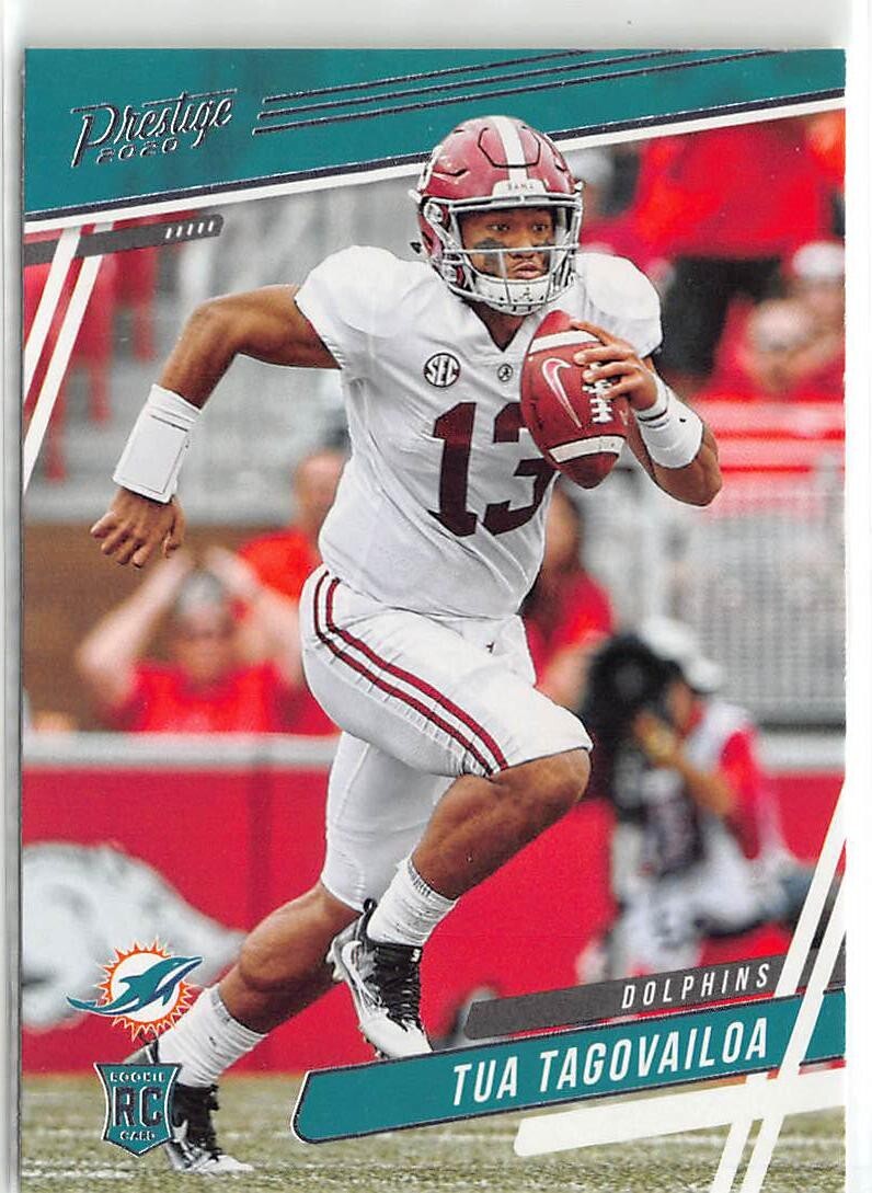 2020 Prestige - Tua Tagovailoa Rookie - Base - Miami Dolphins #295