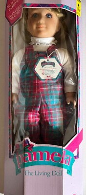 Worlds of Wonder Pamela The Living Doll Vtg 1986 WOW Interactive Complete In Box