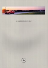 Catalogue Brochure Mercedes SLK R170 08/1996 France