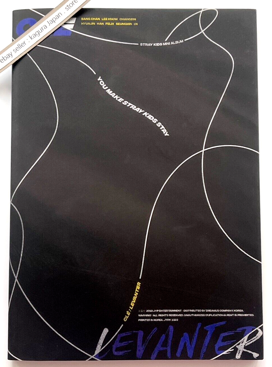 Stray Kids [Lee Know] Cle : LEVANTER Limited ver. CD + Photobook +