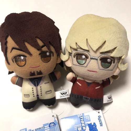 Tiger&Bunny Chibi Toy Plush Tiger&Bunny Kotetsu Kaburagi Barnaby eBay
