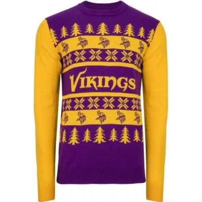 FOCO Minnesota Vikings Christmas Jumper