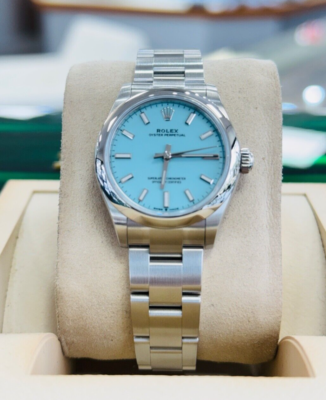 Rolex Oyster Perpetual 31 277200 Factory Turquoise Blue “Tiffany