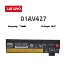 OEM Genuine 61  72Wh Battery for Lenovo ThinkPad T470 T570 T580 01AV492 01AV427