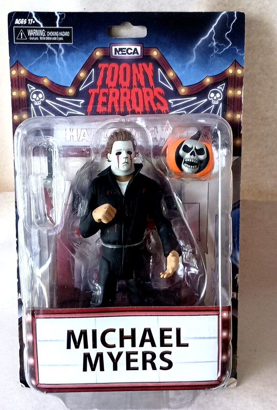 NECA Toony Terrors Michael Myers Halloween Tears Figure New NOS Blemish Box Read