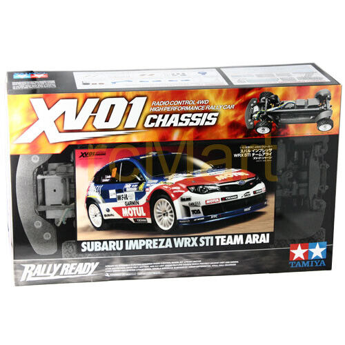 Tamiya 1/10 XV-01 Subaru Impreza WRX STi EP RC Car Rally Tamiya 1/10 XV-01 Subaru Impreza WRX STi EP RC Car Rally