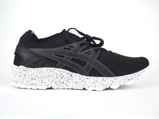 asics gel kayano knit black