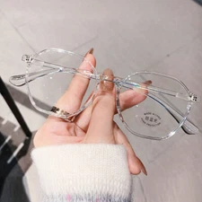 Fashion Reading Glasses Women Men Blocking Blue Light Diopter Eyeglasses Reader