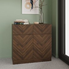 Image of Catania Compact Sideboard Royal Walnut