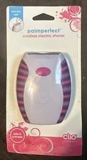 Clio Palmperfect Women’s Cordless Electric Razor Shaver Wet Dry Pink/purple NIP