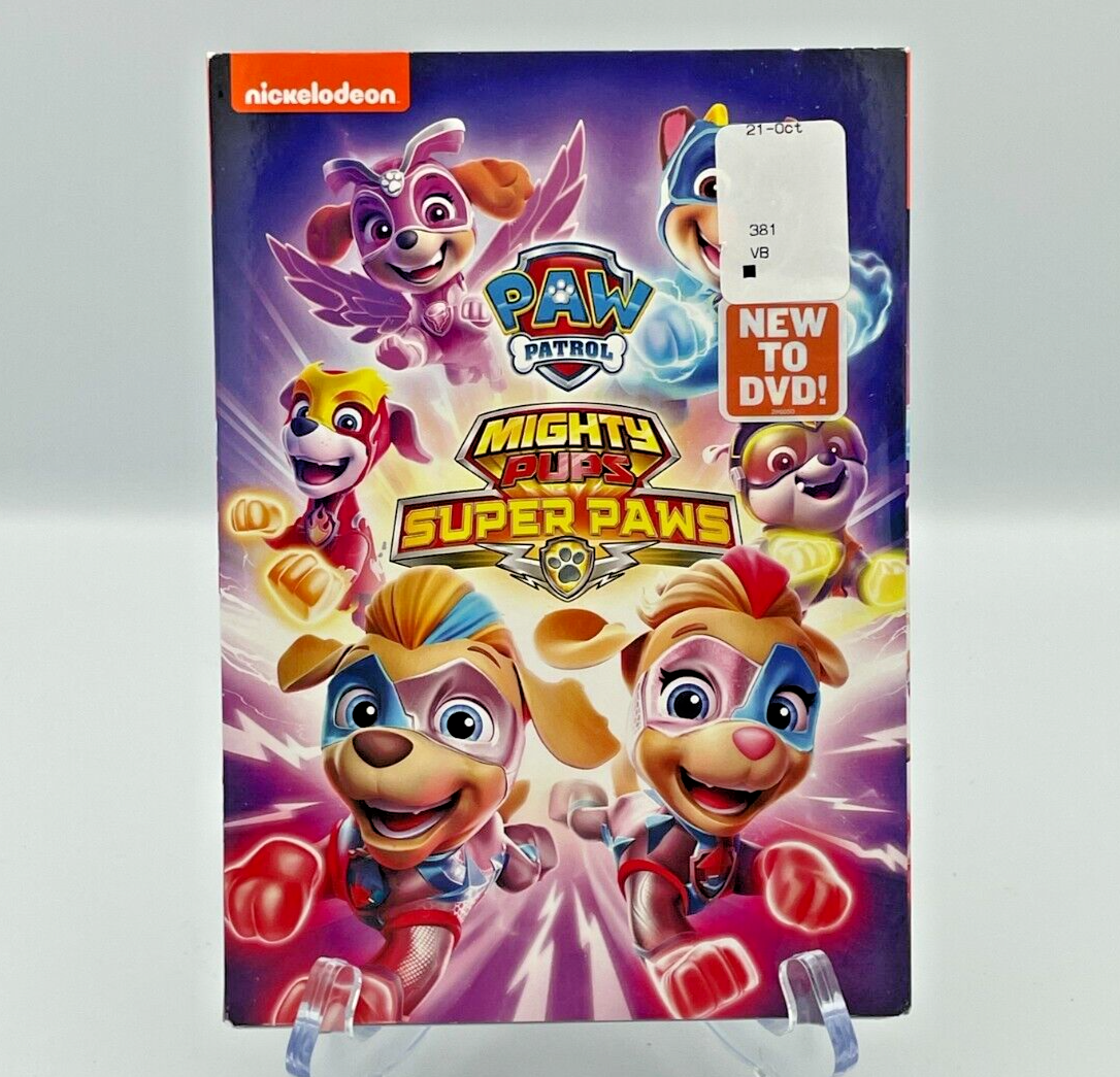 PAW Patrol: Mighty Pups: Super PAWs DVD Brand New