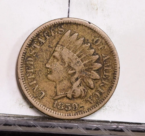 1859 Indian Cent - Fine (#57369-L)