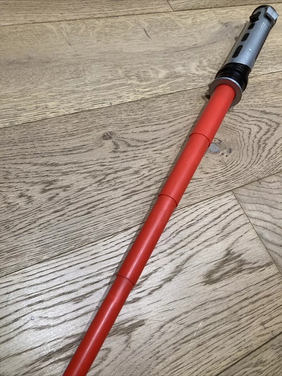 Star Wars Qui-Gon Jinn Red Lightsaber Hasbro 1999