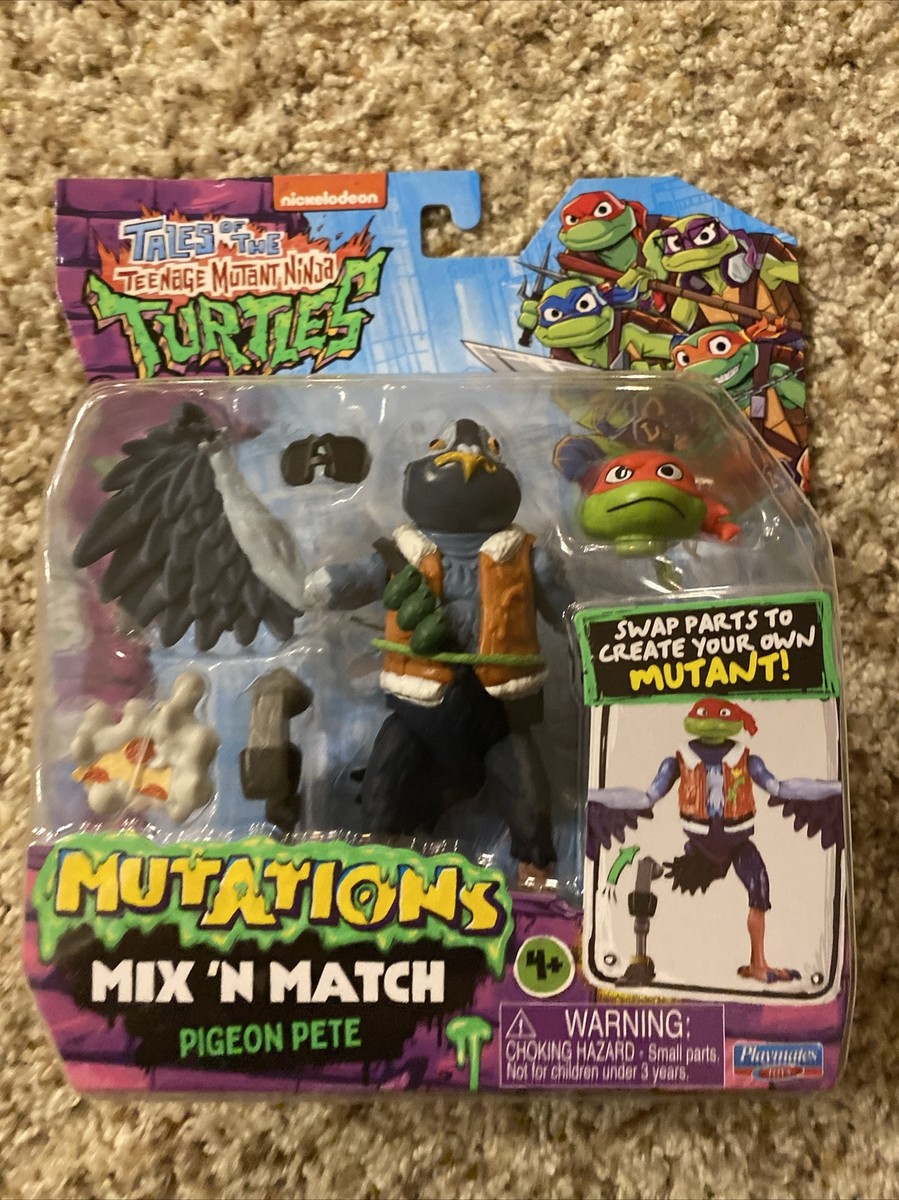 TMNT Mutations Mix ‘N Match PIGEON PETE Action Figure Brand New 2024 In Hand