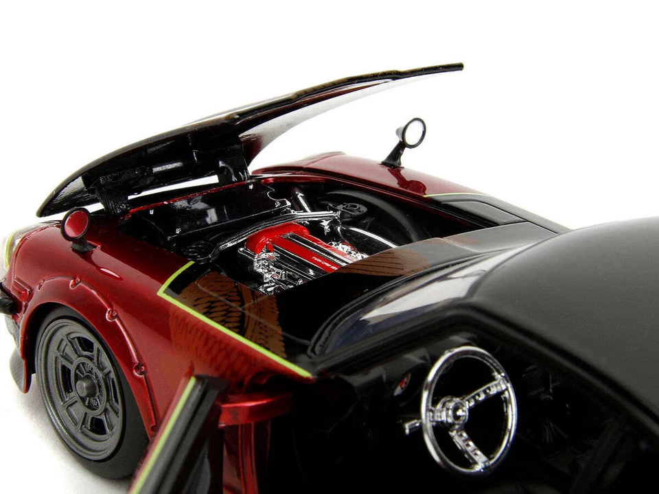 1:24 1972 Datsun 240Z -- Black / Red Metallic -- Fast & Furious X JADA - Image 3 of 4