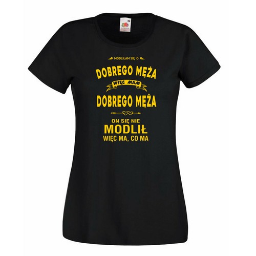 Camiseta Dobry Maz Zona prezent Divertida Camiseta Regalo m żona San Valentín PL - Imagen 6 de 7