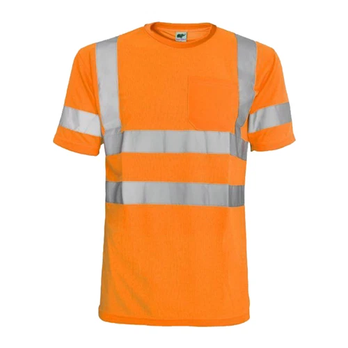 Hi Vis T Shirt ANSI Class 3 Reflective Safety Lime Short Long Sleeve Road Work image 4