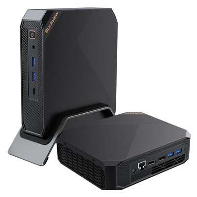 Blackview MP200 Mini PC Windows 11 Pro 16GB+1TB Max 2TB Intel i5-12450H WIFI 6