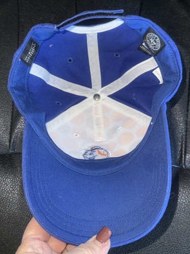 '47 Brand New York Mets Strapback Adjustable Kids Hat Blue & Orange Mr. Met Logo - Picture 12 of 17