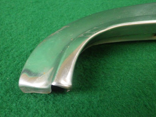 Pair 1959 Ford Custom 300 windshield A pillar stainless trim/molding 2dr sedan - Picture 6 of 17