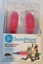 Pink SoundMoovz Motion Activated Musical Bandz Music By Moving Wrist Ankle Bands