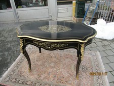 Boulle Tisch/ Napoleon Tisch um 1900 in Hochg...