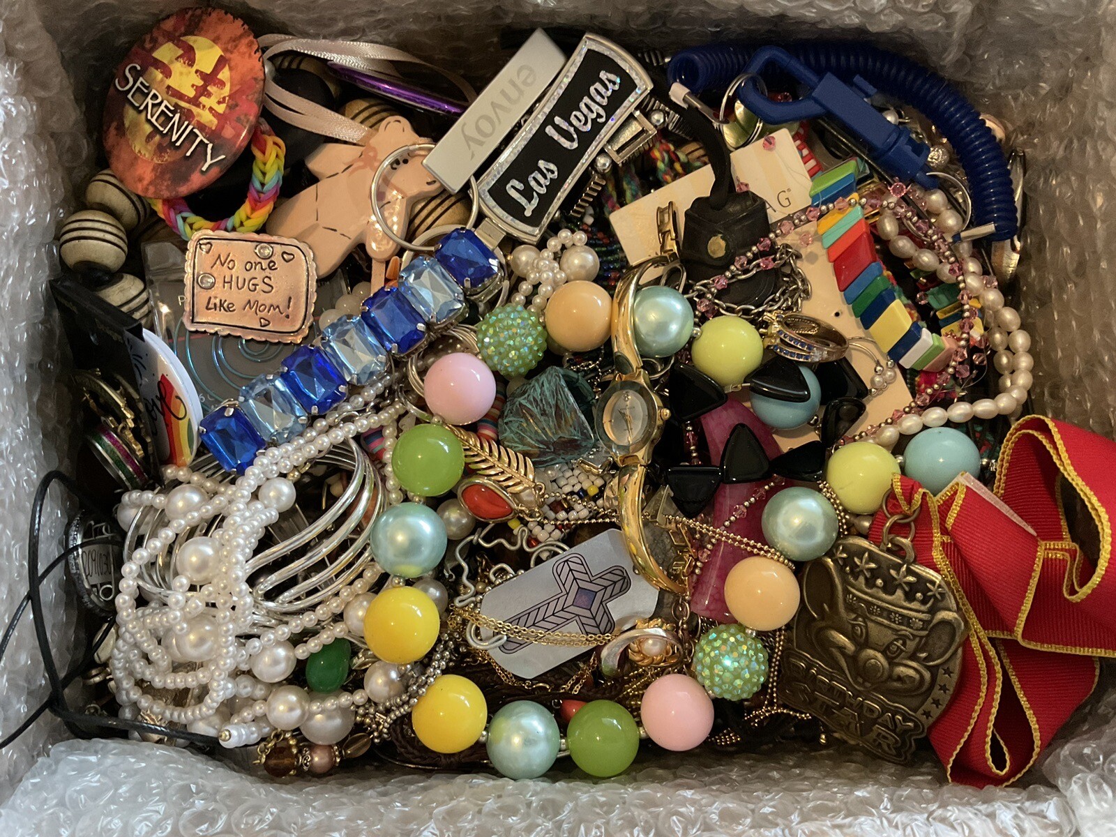 Costume Jewelry Mixed Lot Of 10 + Lbs For Wear Or Resale Misc Vintage Modern 3 eBay