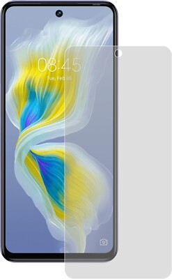 2x Premium Panzerfolie für Tecno Camon 18T - kristallklar-Displayschutzfolie - S
